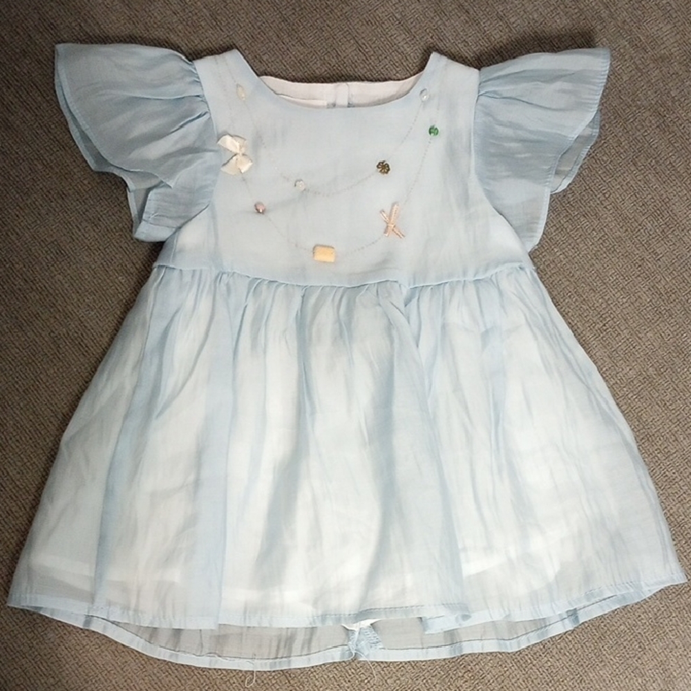 Charming Blue Baby Dress